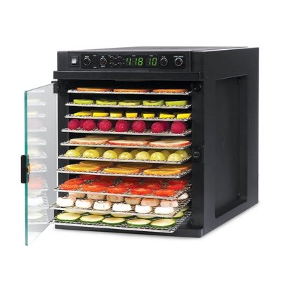 Tribest Sedona Express 11-Tray SDE-S6780 Food Dehydrator with Stainless Steel Trays