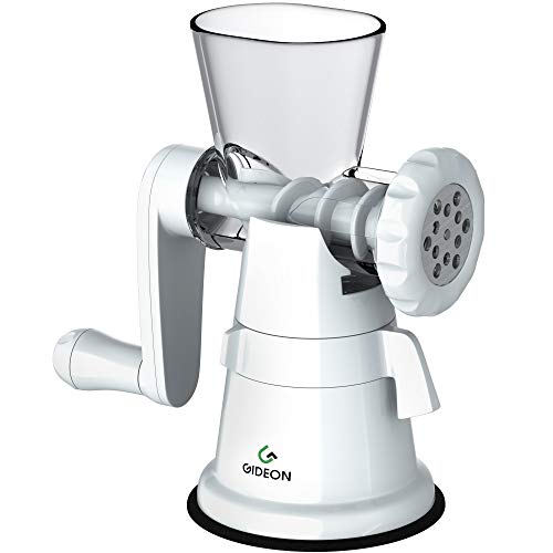 Gideon Hand Crank Manual Meat Grinder Review Powerful Suction Base