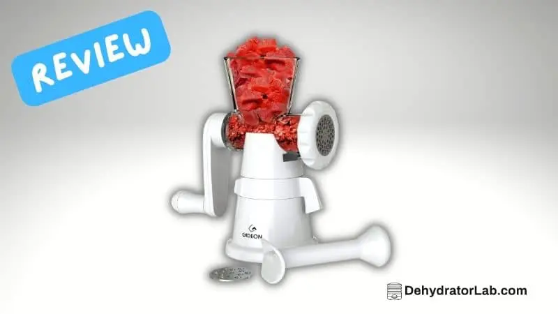 Hand Crank Manual Meat Grinder with Powerful Suction Base