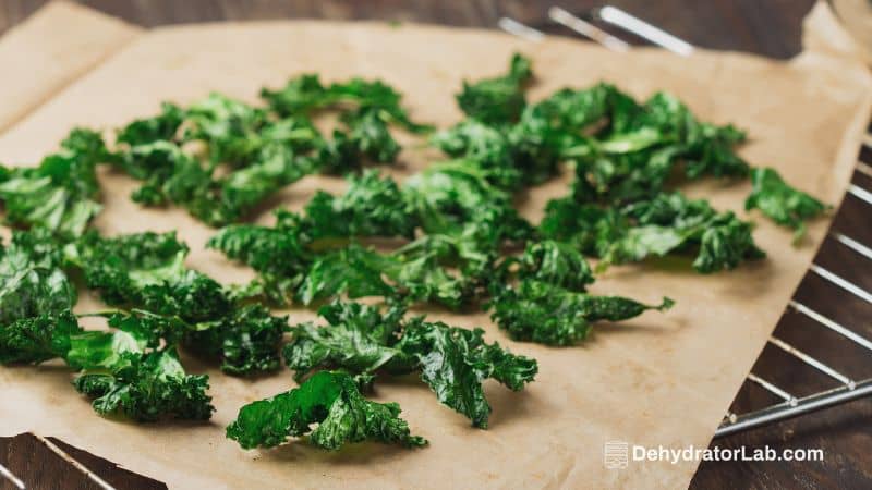 Dehydrated Kale Chips