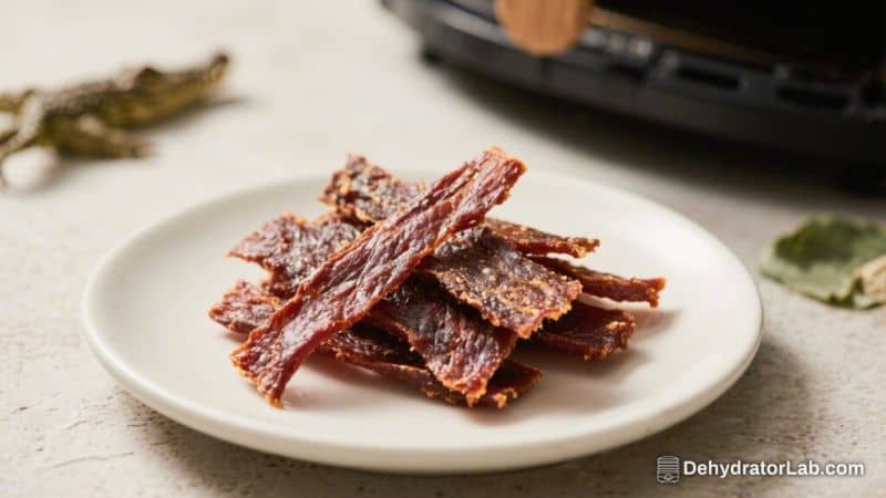 Air Fryer Alligator Jerky
