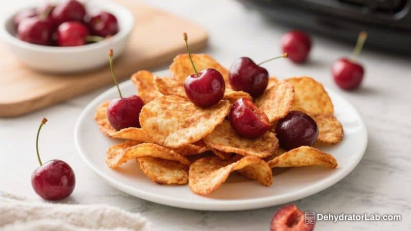Air Fryer Cherry Chips