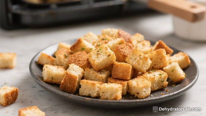 Air Fryer Croutons