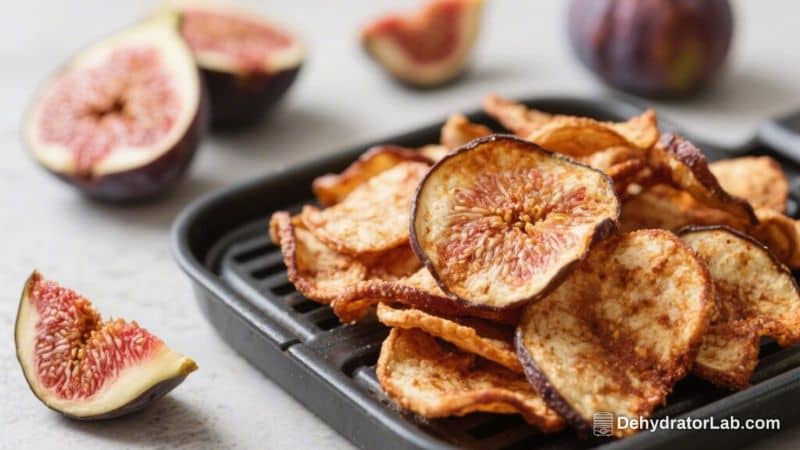 Air Fryer Fig Chips