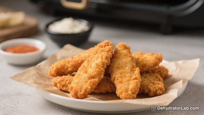 Air Fryer Frozen Chicken Tenders – Crispy, Quick, and Foolproof
