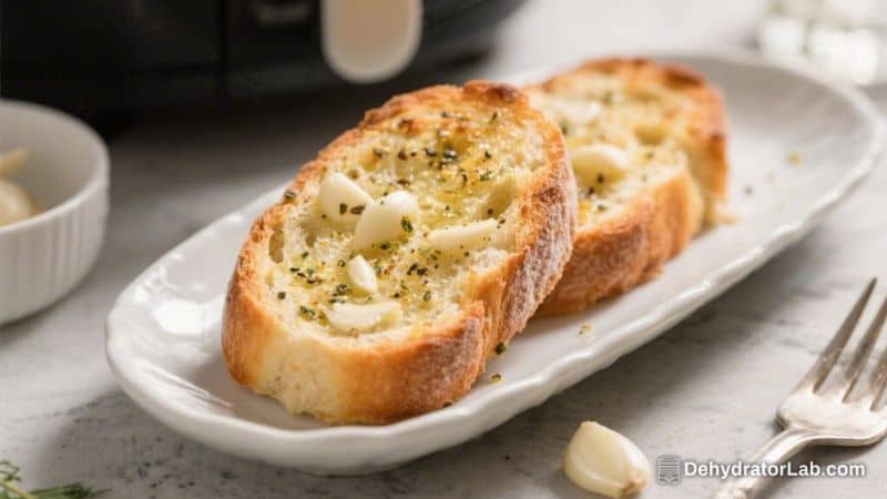 Air Fryer Frozen Garlic Bread – Crispy, Buttery, Ready in Minutes