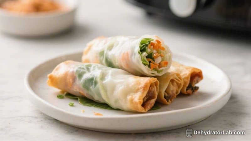 Air Fryer Frozen Spring Rolls – Crispy, Fast, and Foolproof