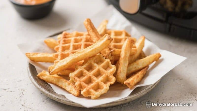 Air Fryer Frozen Waffle Fries