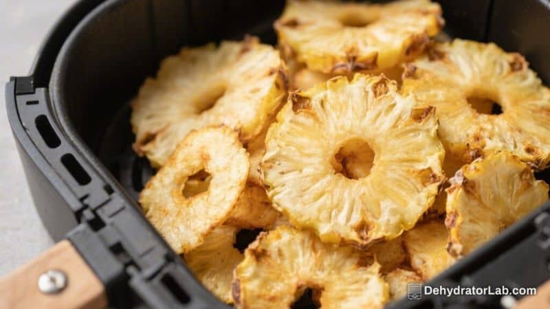 Air Fryer Pineapple Chips