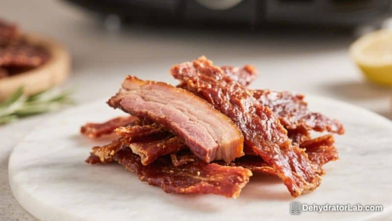 Air Fryer Pork Loin Jerky