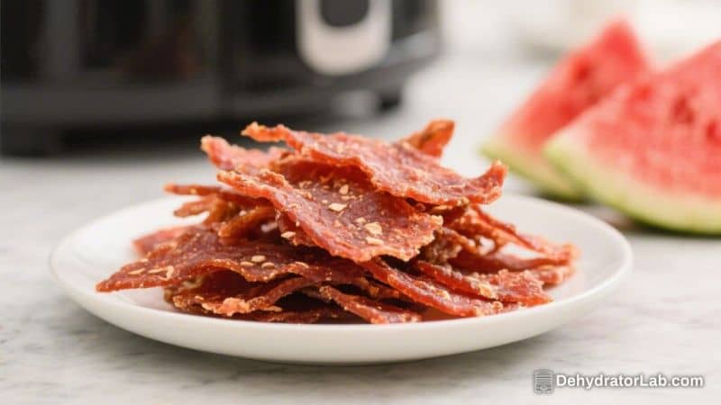 Air Fryer Watermelon Jerky