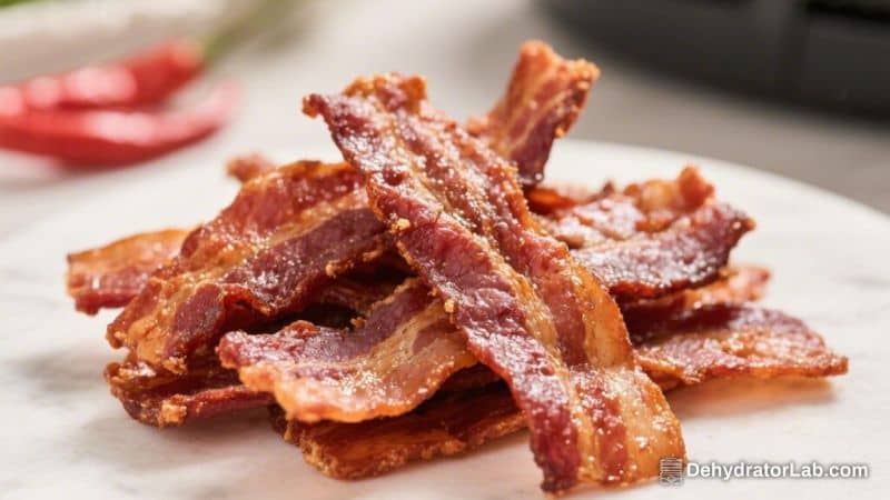 Air Fryer Bacon Jerky