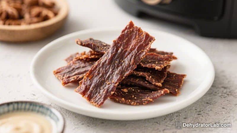 Air Fryer Bison Jerky