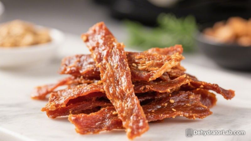 Air Fryer Chicken Jerky – Simple, Flavorful, High-Protein Snack