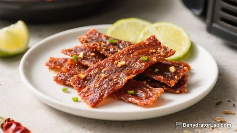 Air Fryer Chili Lime Jerky – Zesty, Savory, and Super Easy