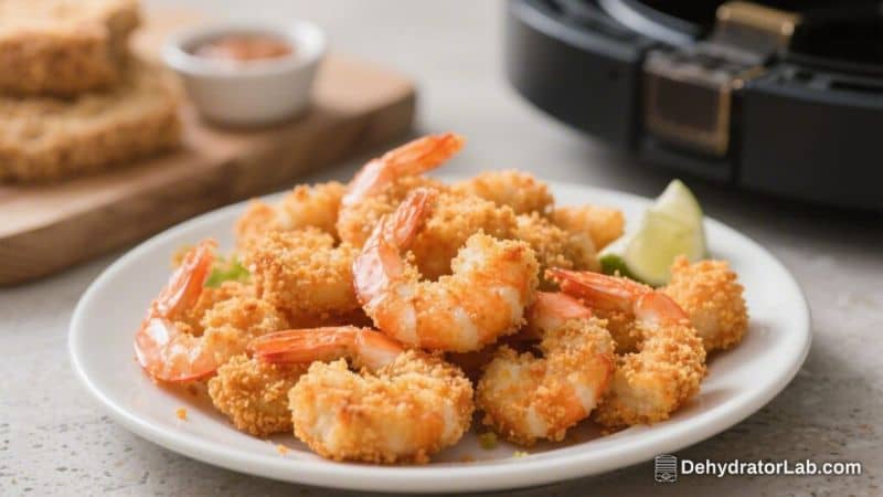 Air Fryer Frozen Breaded Shrimp