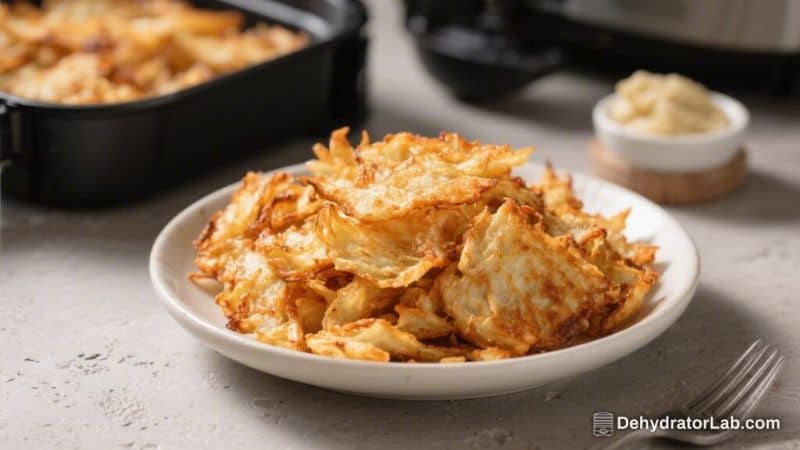 Air Fryer Frozen Hash Browns – Crispy, Fast, and Foolproof
