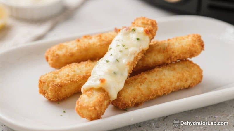 Air Fryer Frozen Mozzarella Sticks