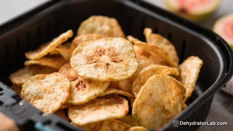 Air Fryer Guava Chips