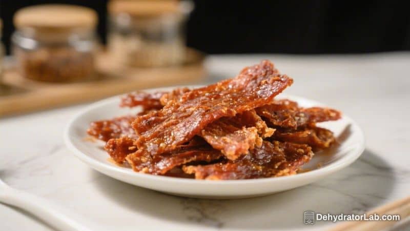 Air Fryer Honey Chicken Jerky – Easy, Sweet, and Snackable
