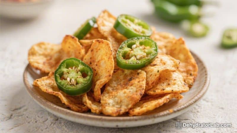 Air Fryer Jalapeno Chips