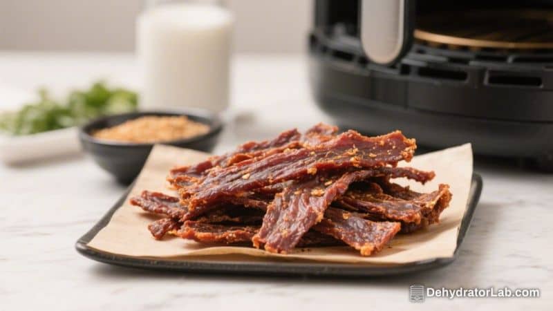 Air Fryer Overnight Jerky – Easy, Tender, and Packed With Flavor