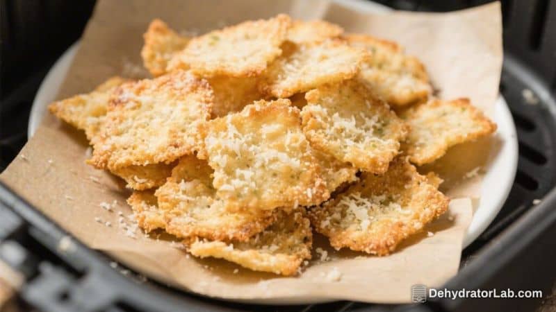 Air Fryer Parmesan Crisps – Quick, Crunchy, and Seriously Good