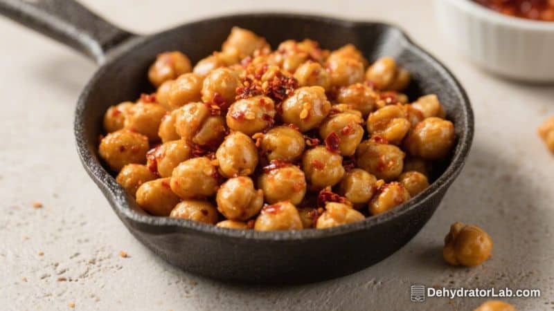 Air Fryer Spicy Chickpeas – Crispy, Zesty, and Ready in Minutes