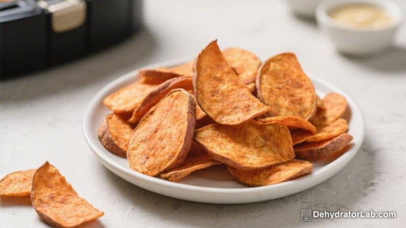 Air Fryer Sweet Potato Chips – Crispy, Simple, and Seriously Snackable