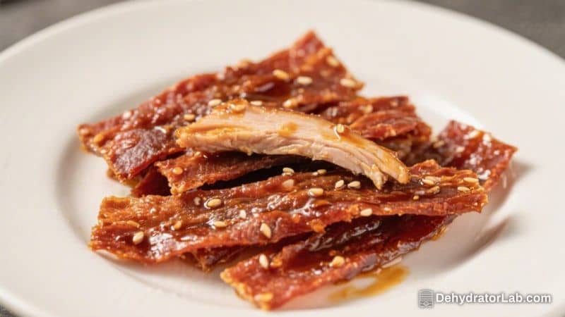 Air Fryer Teriyaki Turkey Jerky – Lean, Flavorful, and Easy