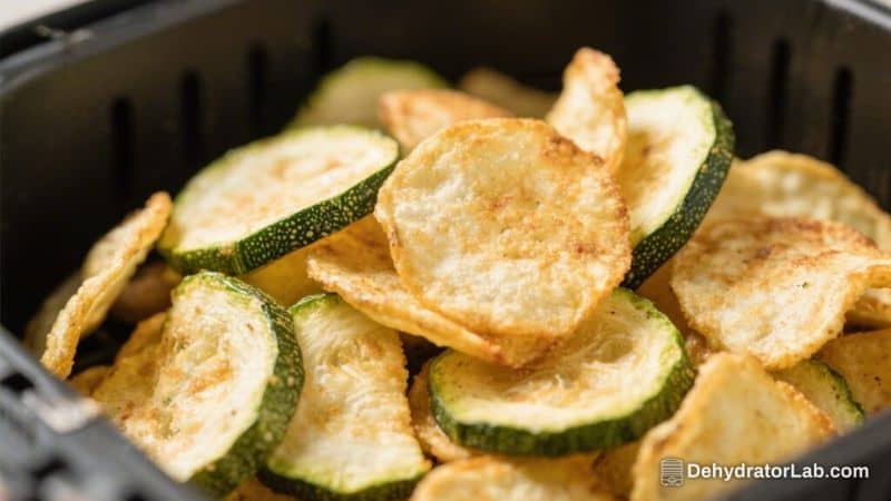 Air Fryer Zucchini Chips