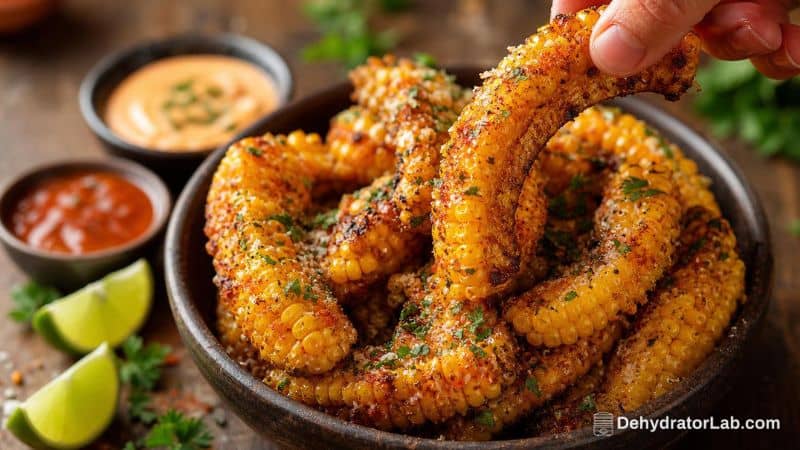Air Fryer Corn Ribs