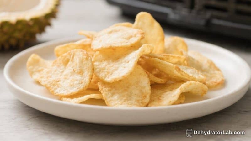 Air Fryer Durian Chips