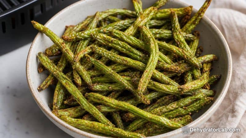 Air Fryer Green Bean Chips