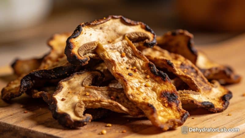 Air Fryer Mushroom Jerky – Savory, Chewy, and Surprisingly Simple