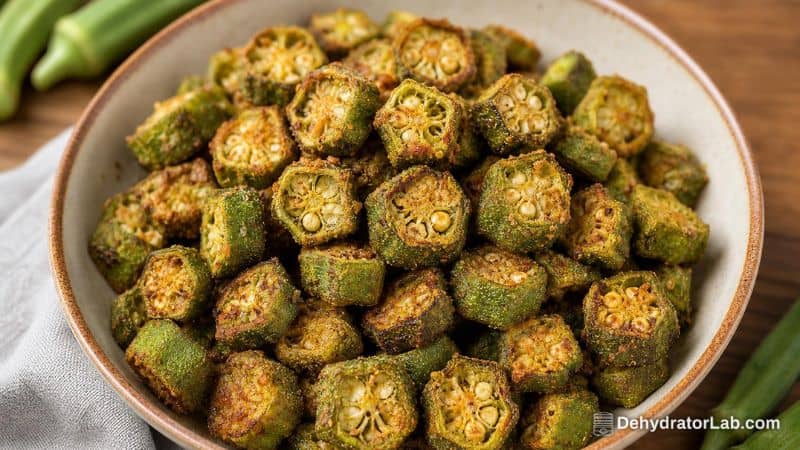Air Fryer Okra Chips – Crispy, Light, and Surprisingly Addictive