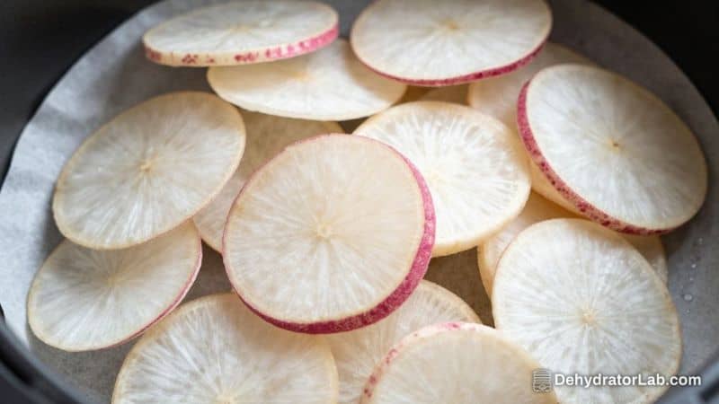 Air Fryer Radish Chips
