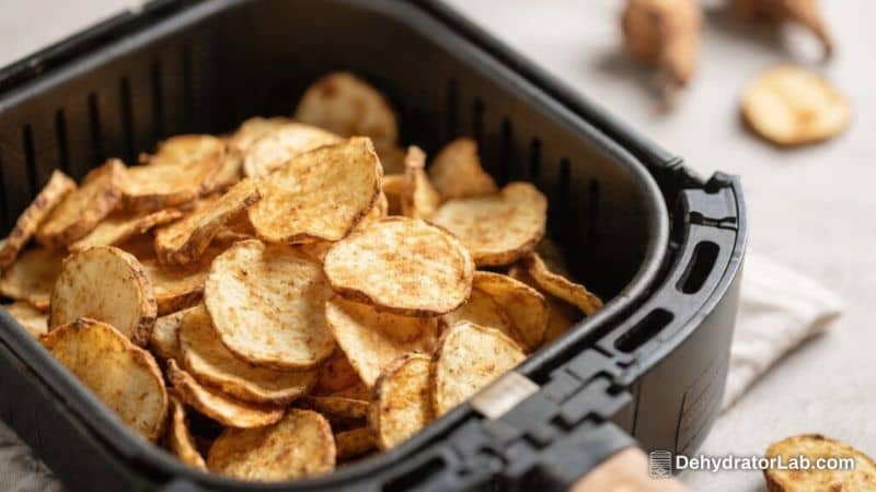 Air Fryer Sunchoke Chips