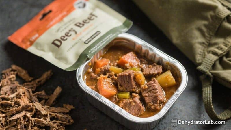 Dehydrated Beef Stew Backpacking Meal – A Hearty, Packable Trail Dinner