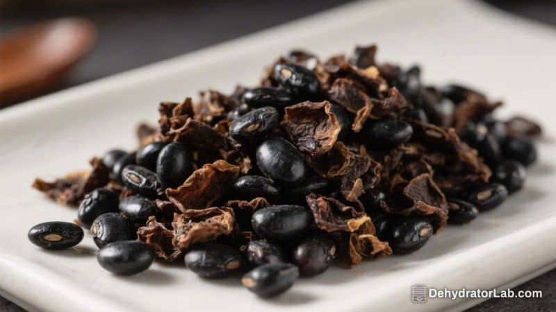Dehydrated Cooked Black Beans
