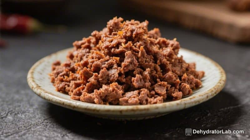 Dehydrated Cooked Ground Beef – Lightweight, Shelf-Stable Protein for Busy Days