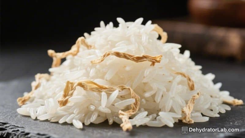 Dehydrated Cooked White Rice – A Handy Make-Ahead Staple