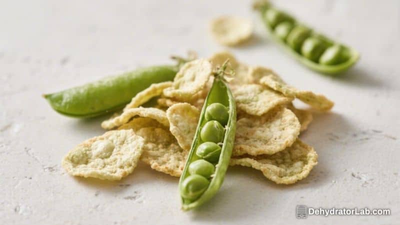Dehydrated Green Pea Crisps – A Simple, Crunchy Snack You’ll Love