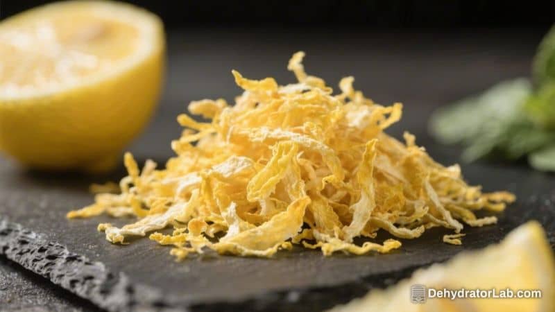 Dehydrated Lemon Zest – Bright, Fragrant, and Incredibly Useful