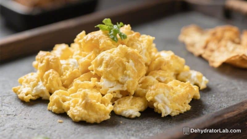 Dehydrated Scrambled Eggs