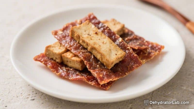 Dehydrated Tofu Jerky – A Savory, Protein-Packed Snack