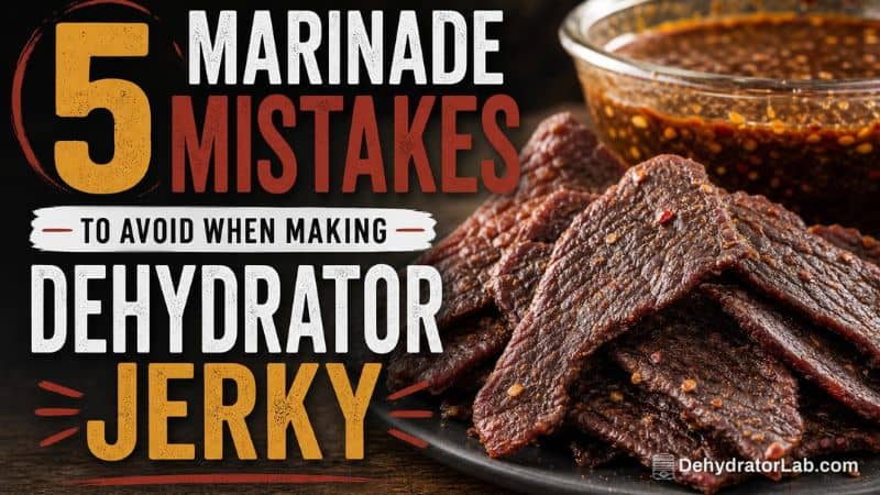 5 Marinade Mistakes to Avoid When Making Dehydrator Jerky You’ll Love