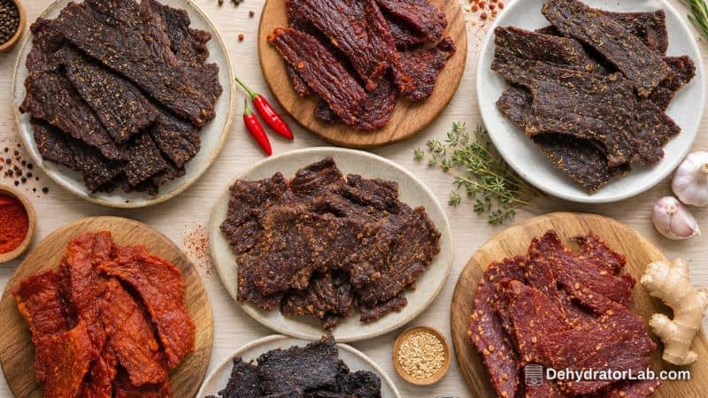 7 Low-Sodium Dehydrator Jerky Recipes for Healthier Snacking: Easy & Tasty