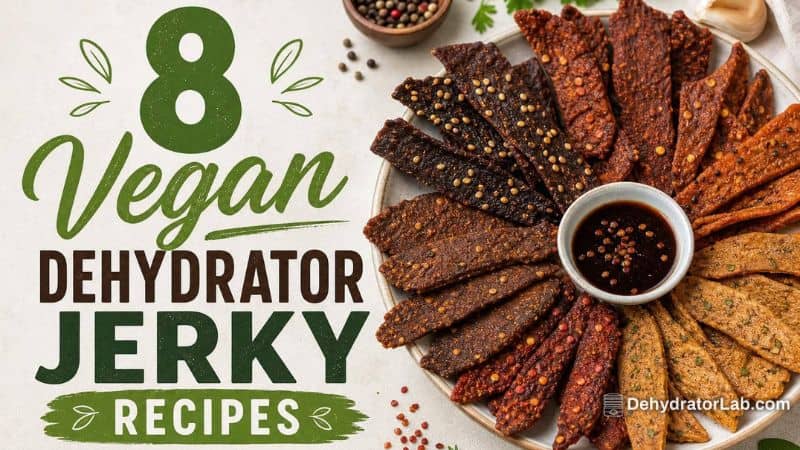 8 Vegan Dehydrator Jerky Recipes