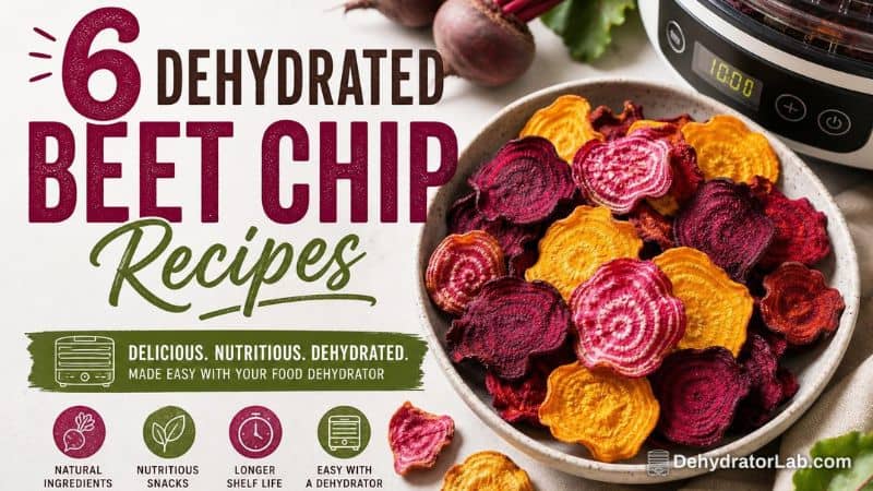 6 Dehydrated Beet Chip Recipes That Look As Good As They Taste: Stunning Picks